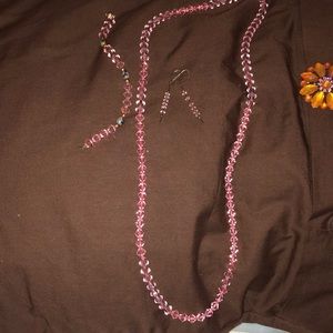 Austrian pink crystal